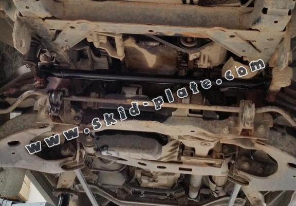 Steel gearbox skid plate for Nissan Pick Up