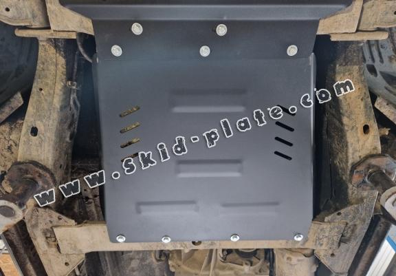 Aluminum gearbox skid plate for Nissan Navara