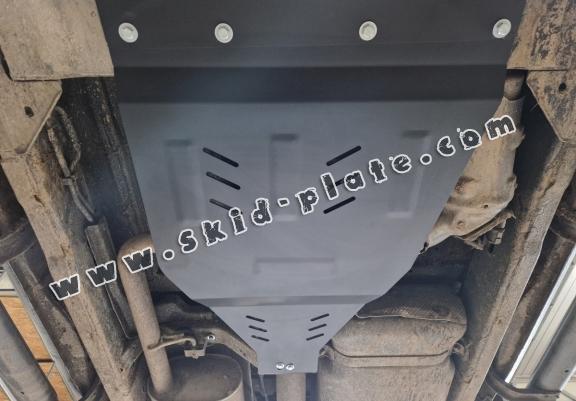 Aluminum gearbox skid plate for Nissan Navara