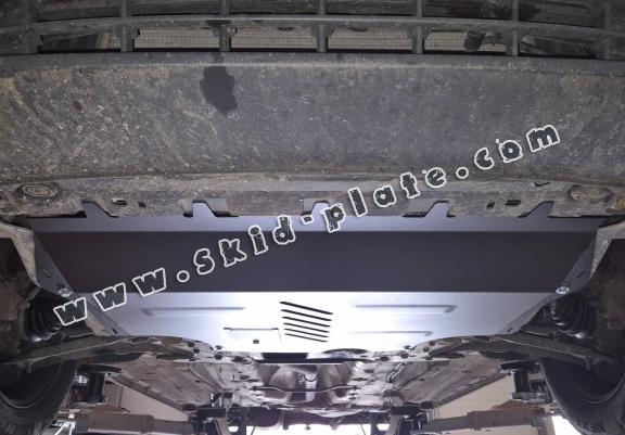Aluminum skid plate for Skoda Superb II