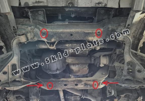 Aluminum skid plate for Suzuki Grand Vitara