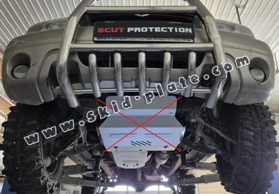 Aluminum gearbox skid plate for Suzuki Grand Vitara