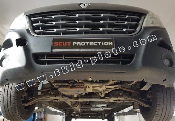Steel skid plate for Renault Master 3