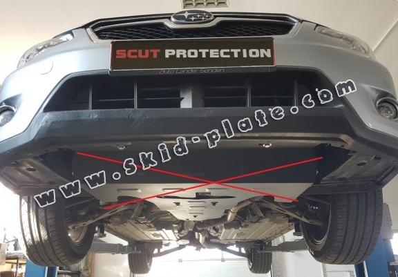 Steel manual gearbox skid plate Subaru XV
