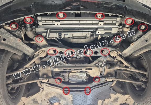 Steel skid plate for  Mercedes GLK X204