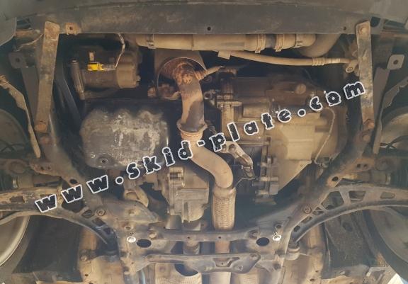 Steel skid plate for the protection of the engine and the gearbox for Mini Countryman R60