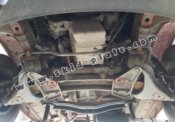 Steel skid plate for Volkswagen LT