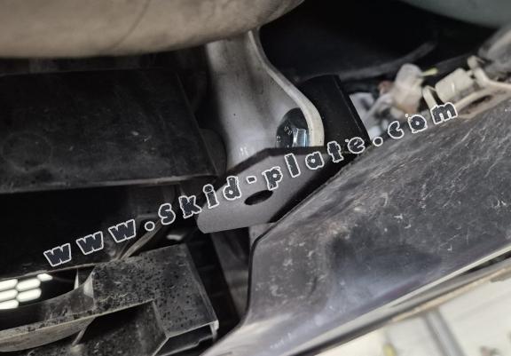 Steel skid plate for Citroen DS3