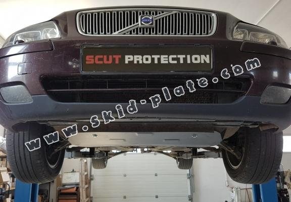 Steel skid plate for Volvo V70