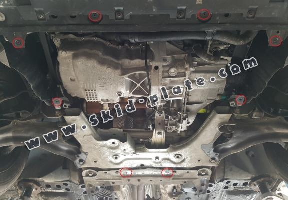 Steel skid plate for Mercedes Citan W415