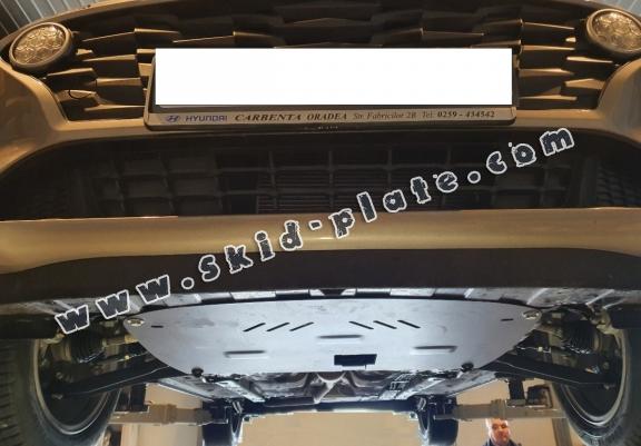 Steel skid plate for Kia Rio 3