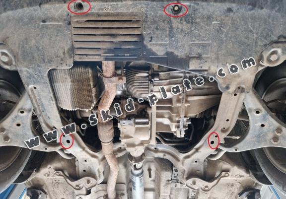 Steel skid plate for Hyundai Tucson