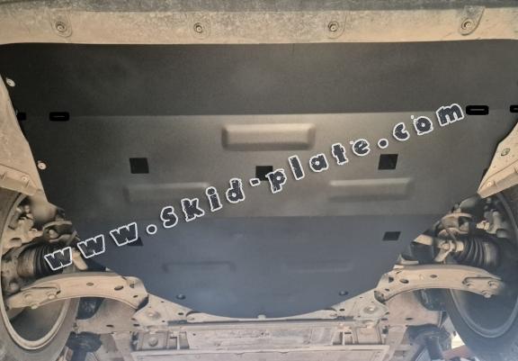 Steel skid plate for MG ZS