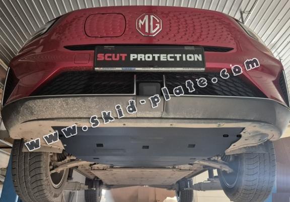 Steel skid plate for MG ZS