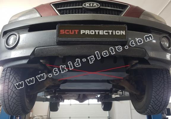Steel gearbox skid plate for Kia Sorento