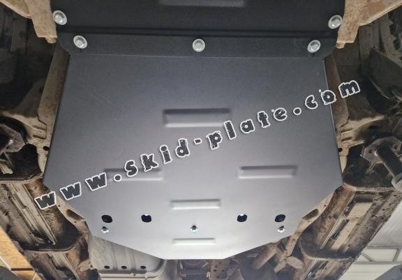 Steel gearbox skid plate for Mitsubishi Pajero 3 (V60, V70) Vers 2.0