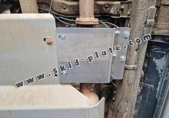 Aluminum DPF sensor skid plate  for Toyota Hilux