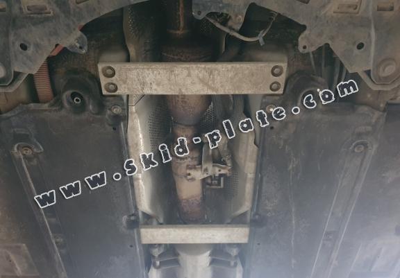 Steel catalytic converter guard/cat lock for Toyota C-HR