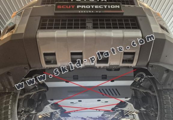 Steel gearbox skid plate for Toyota Land Cruiser 250