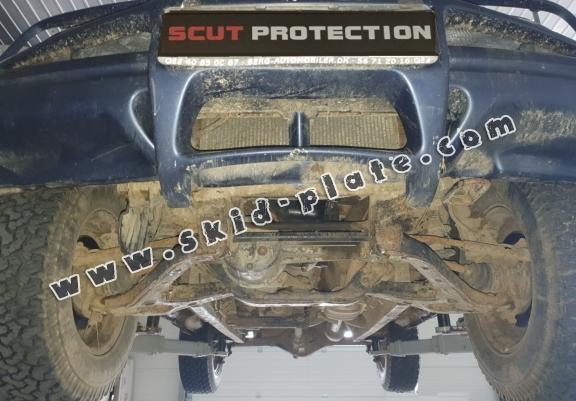 Steel gearbox skid plate for Suzuki Vitara