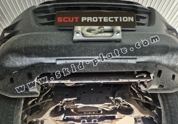 Steel gearbox skid plate for Isuzu D-Max