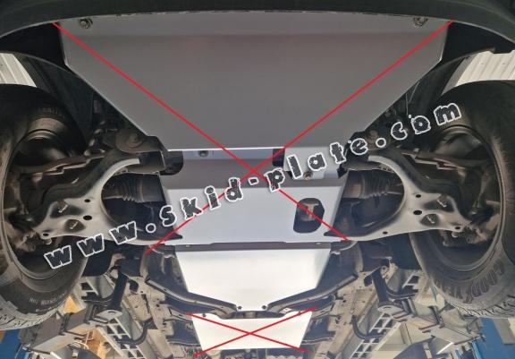 Steel automatic gearbox skid plate for Ford Ranger