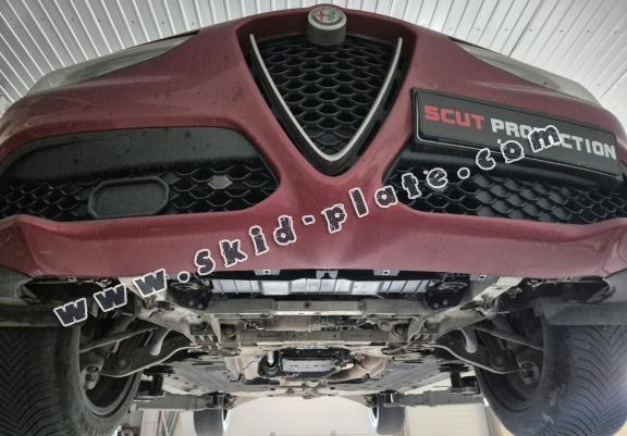 Steel skid plate for Alfa Romeo Stelvio