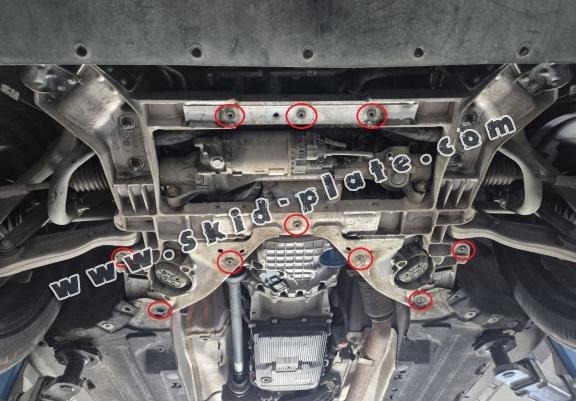 Aluminium skid plate for Alfa Romeo Stelvio