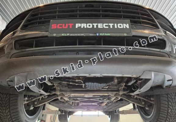 Steel skid plate for Porsche Macan