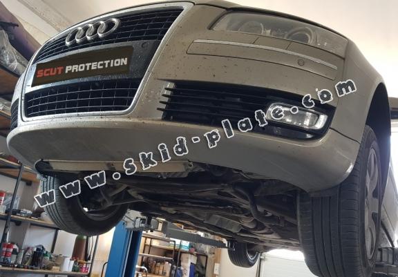 Steel skid plate for Audi A8