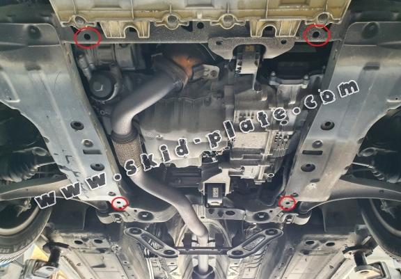 Steel skid plate for Chevrolet Orlando