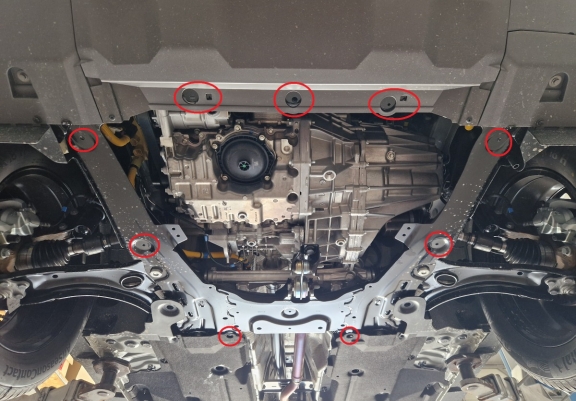 Steel skid plate for Dacia Duster - 4x4