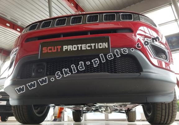 Steel skid plate for Jeep Compass
