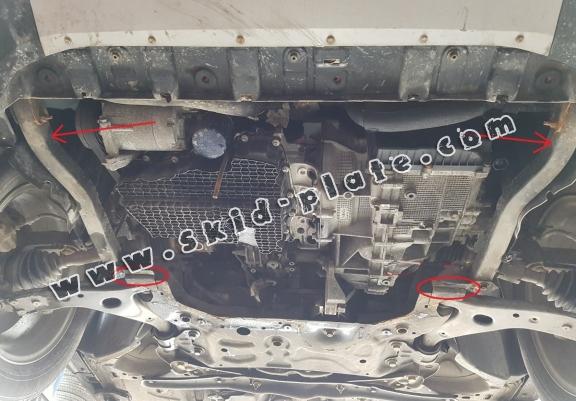 Steel skid plate for Ford Kuga