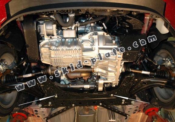 Steel skid plate for Ford Transit Courier