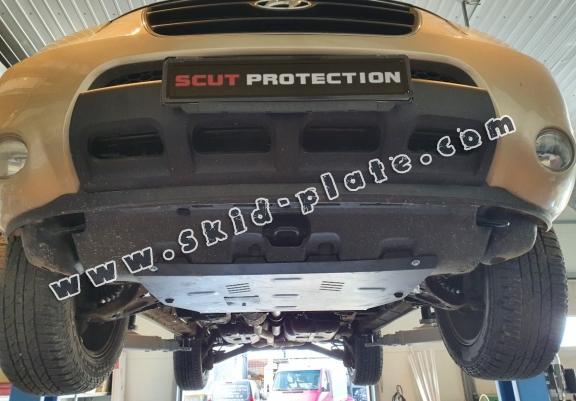 Steel skid plate for Hyundai ix55