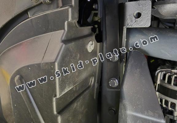 Steel skid plate for Iveco Daily 7