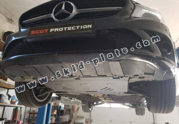 Steel skid plate for Mercedes A-Class W176