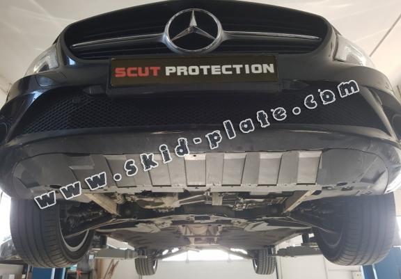 Steel skid plate for Mercedes A-Class W176