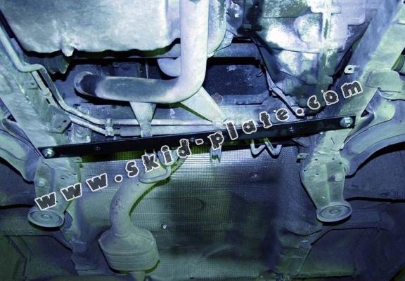 Steel skid plate for the protection of the engine and the gearbox for Mercedes Vito