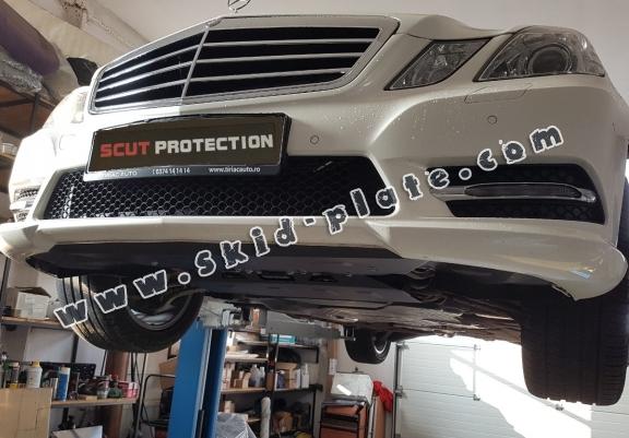 Steel skid plate for Mercedes E-Classe W212
