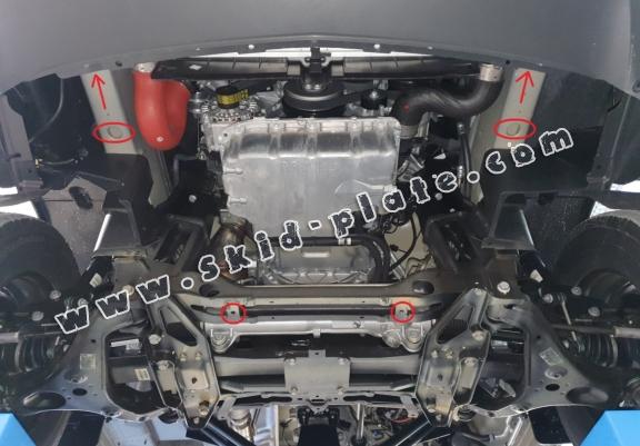 Steel skid plate for Mercedes Sprinter 907 4x4