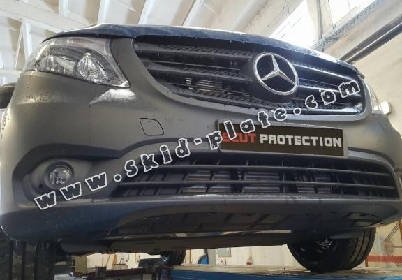 Aluminum skid plate for Mercedes V-Class W447