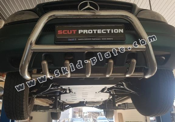 Steel skid plate for Mercedes ML W163