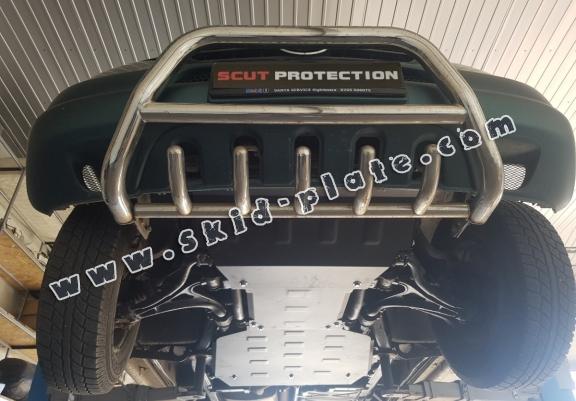 Steel skid plate for Mercedes ML W163