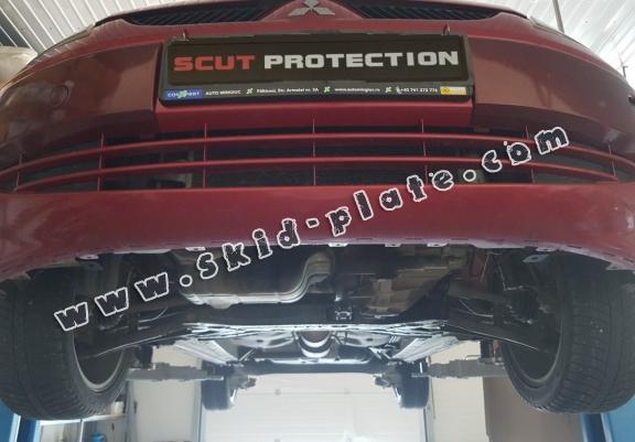 Steel skid plate for Mitsubishi Colt