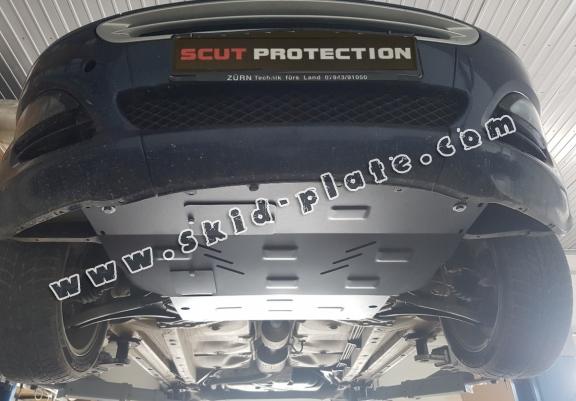 Steel skid plate for Mitsubishi Colt