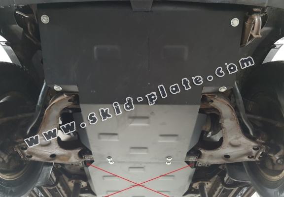 Steel skid plate for Mitsubishi L200