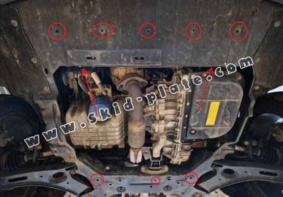 Steel skid plate for Dfsk Fengon 5