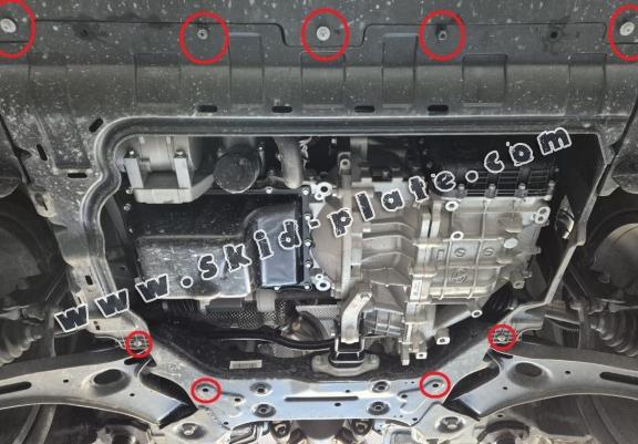 Steel skid plate for Dfsk Fengon 600